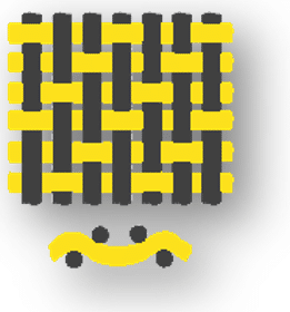 Twill fabric pattern